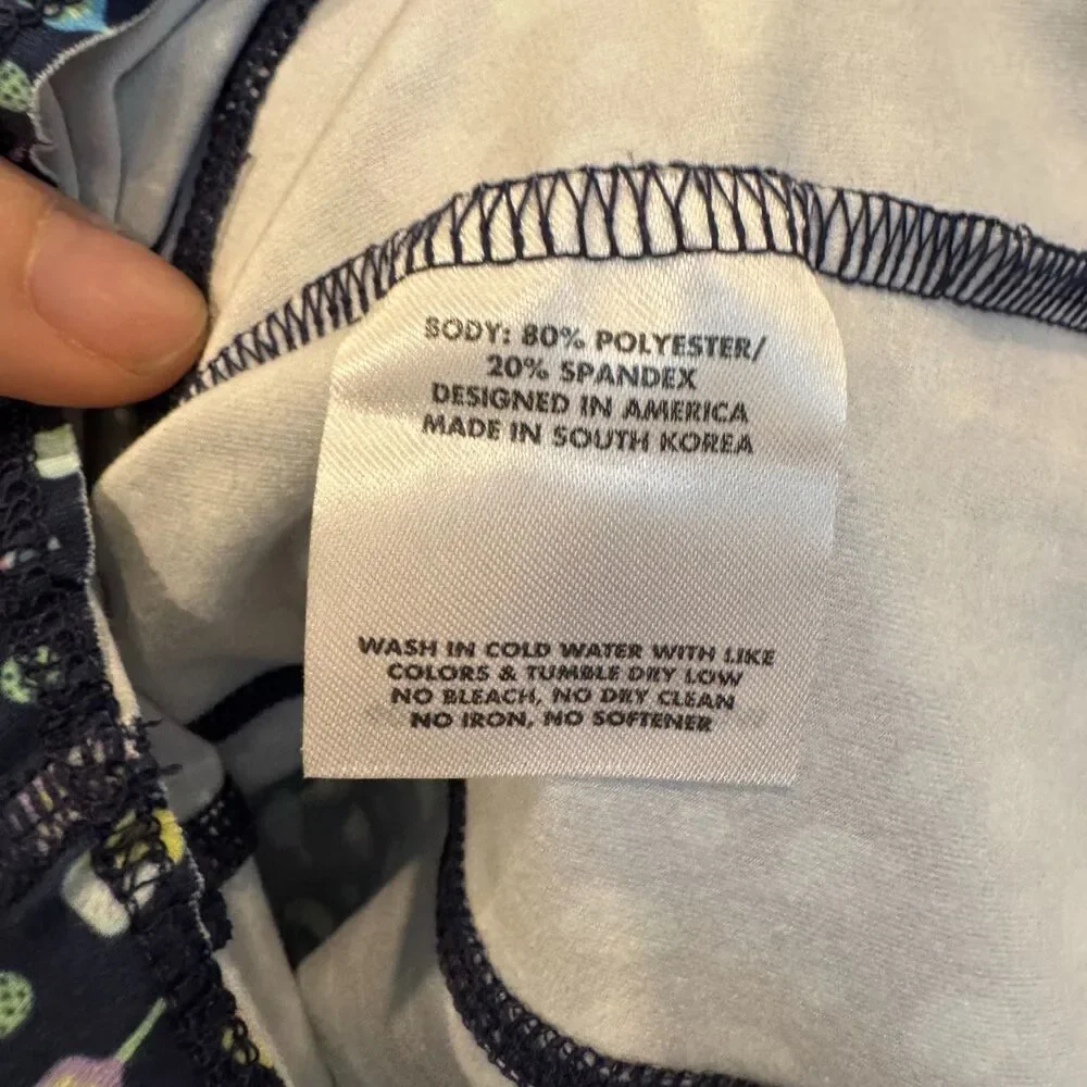 NWT Rhoback Women’s Pickleball Paddle Print Quarter Zip Pullover Top XS - Picture 6 of 6